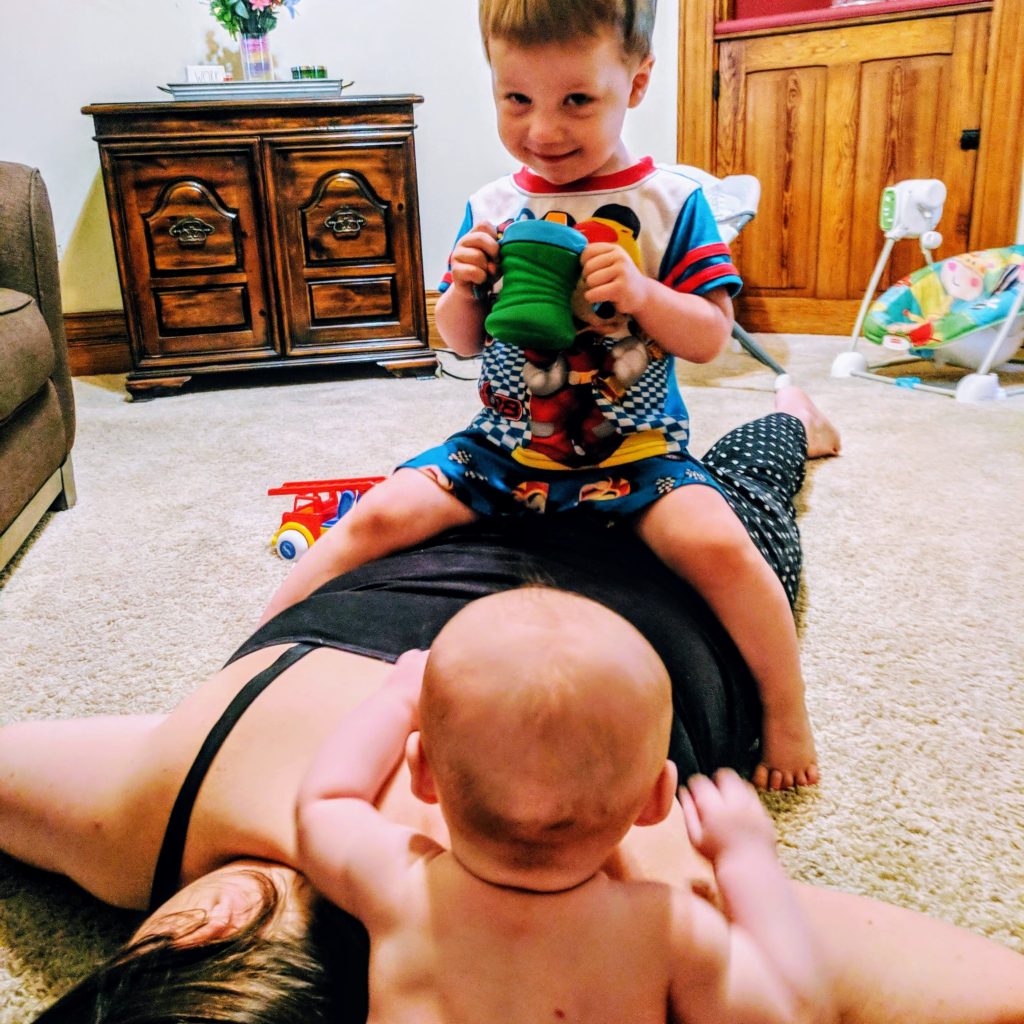 Ish Mom with children