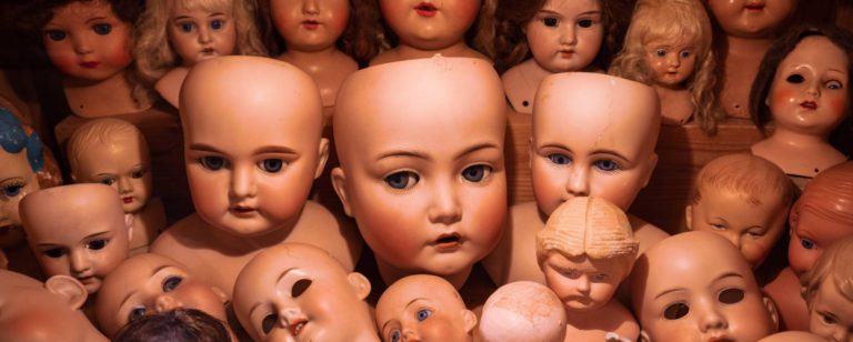 doll heads are creepy