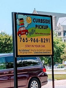 Morrisson Reeves library Richmond Indiana curbside pickup