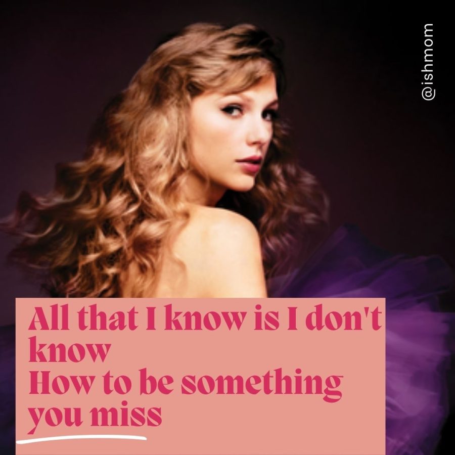 Picture of Taylor Swift from Speak Now re-recording with Last Kiss lyrics