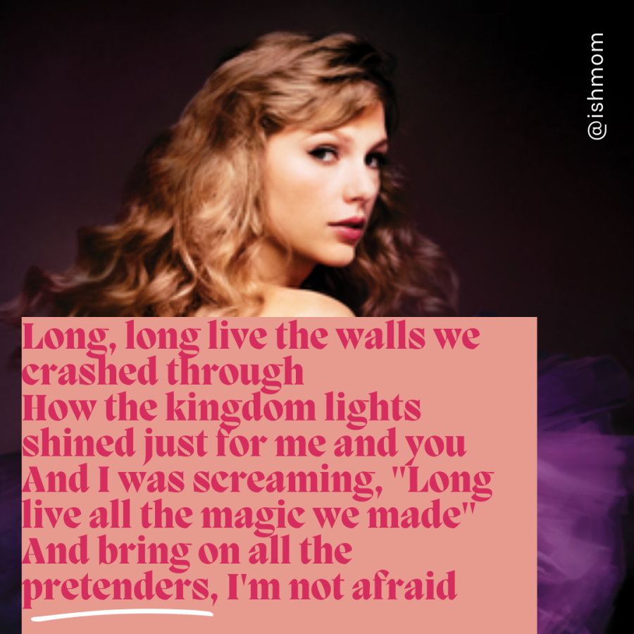 Taylor Swift image from new Speak Now with Long Live lyric quote