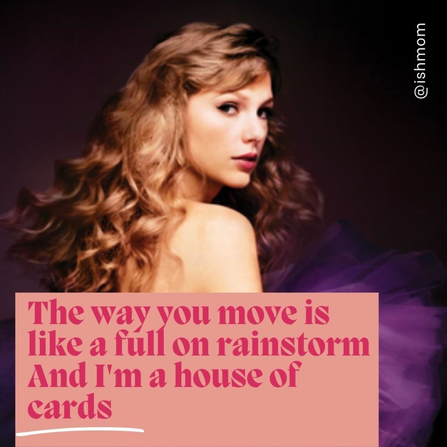 Speak Now (Taylor's Version) Sparks Fly Lyric quote 