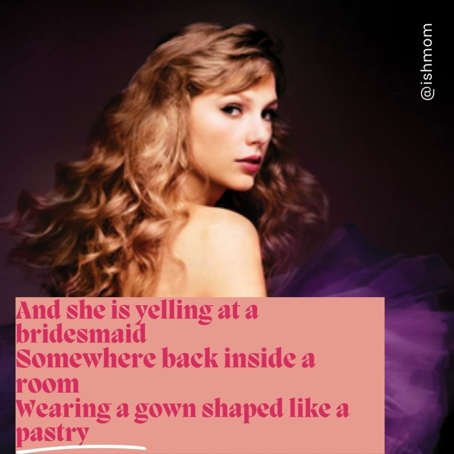 Speak Now (Taylor's Version) lyrics overlay