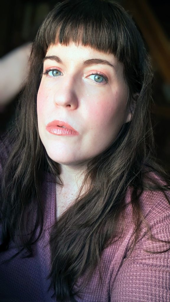 Ish Mom shimmery post 40 eye makeup look