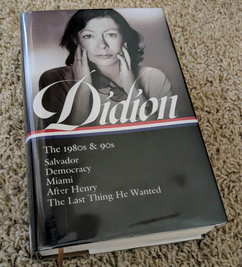 joan didion collection of late twentieth century books and articles