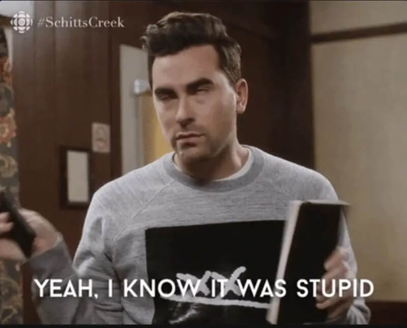 That Time I Called Kids "Trash" On The Radio 7 david from schitts creek meme
