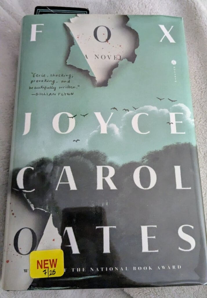 fiction book fox by joyce carol oates