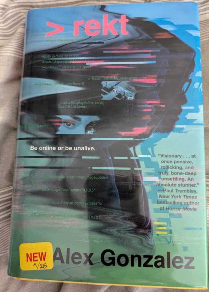 October 2025 Bite Size Book Review 1 science fiction book rekt