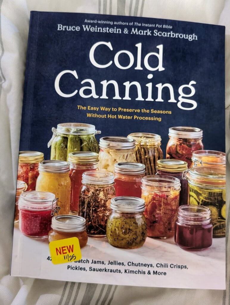 cold canning instruction book