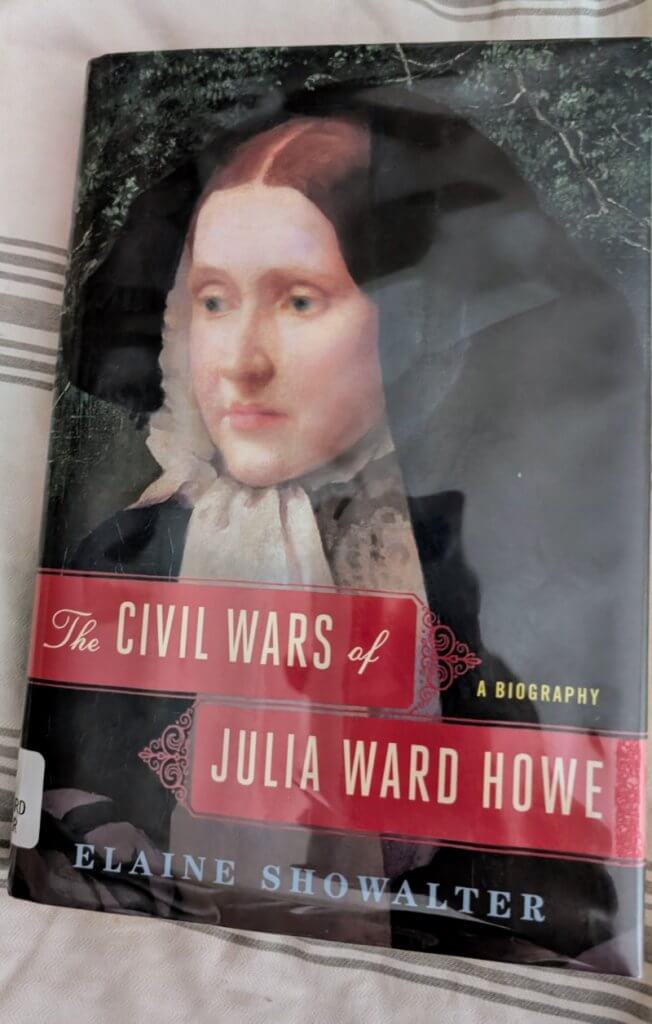 the civil wars of julia ward howe nonfiction book