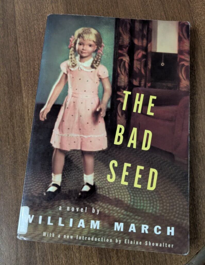 March 2026 Bite Size Book Reviews 15 adult fiction book the bad seed by william march