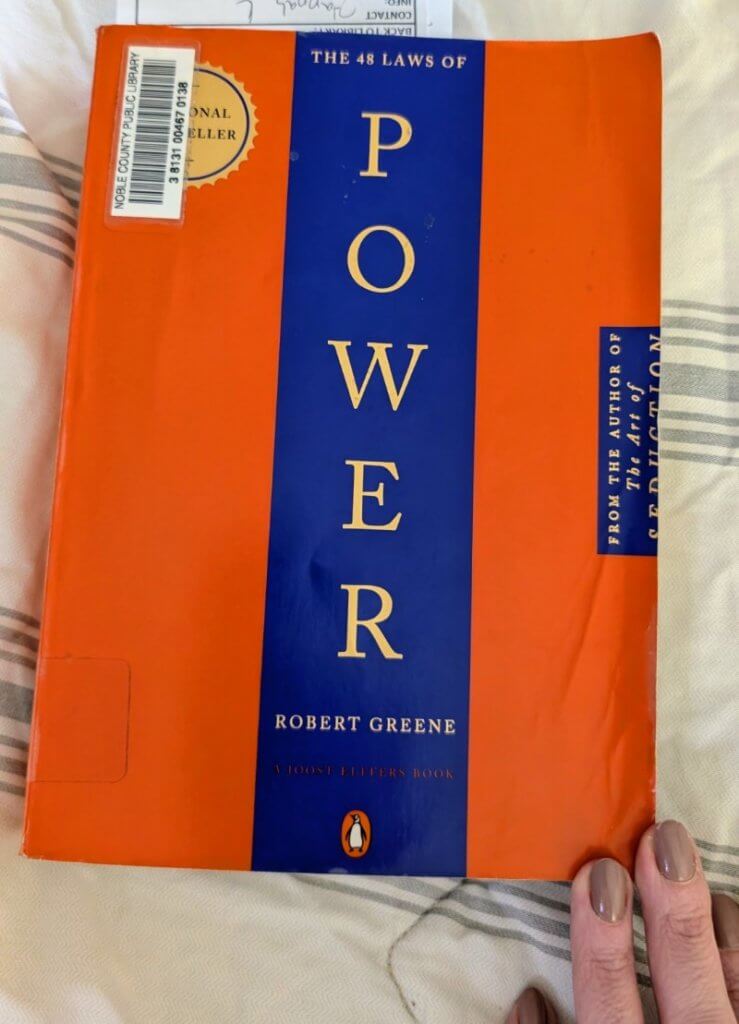 the forty eight laws of power by robert greene book